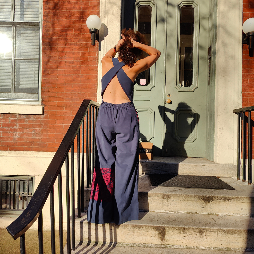 Trianna X-back / Indigo / Amethyst