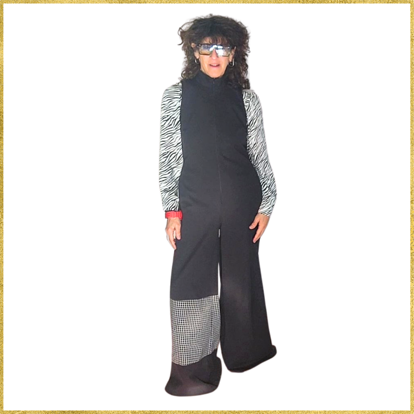 TessaH / Black / Checkerboard