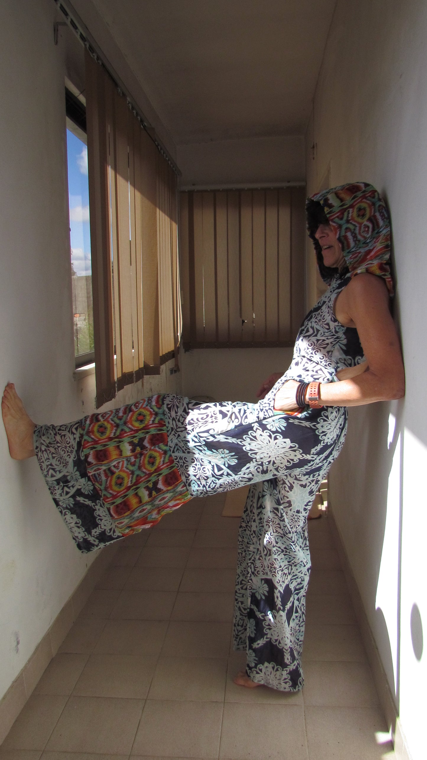 Hood Optional! X-back Walk Lite Jumpsuit