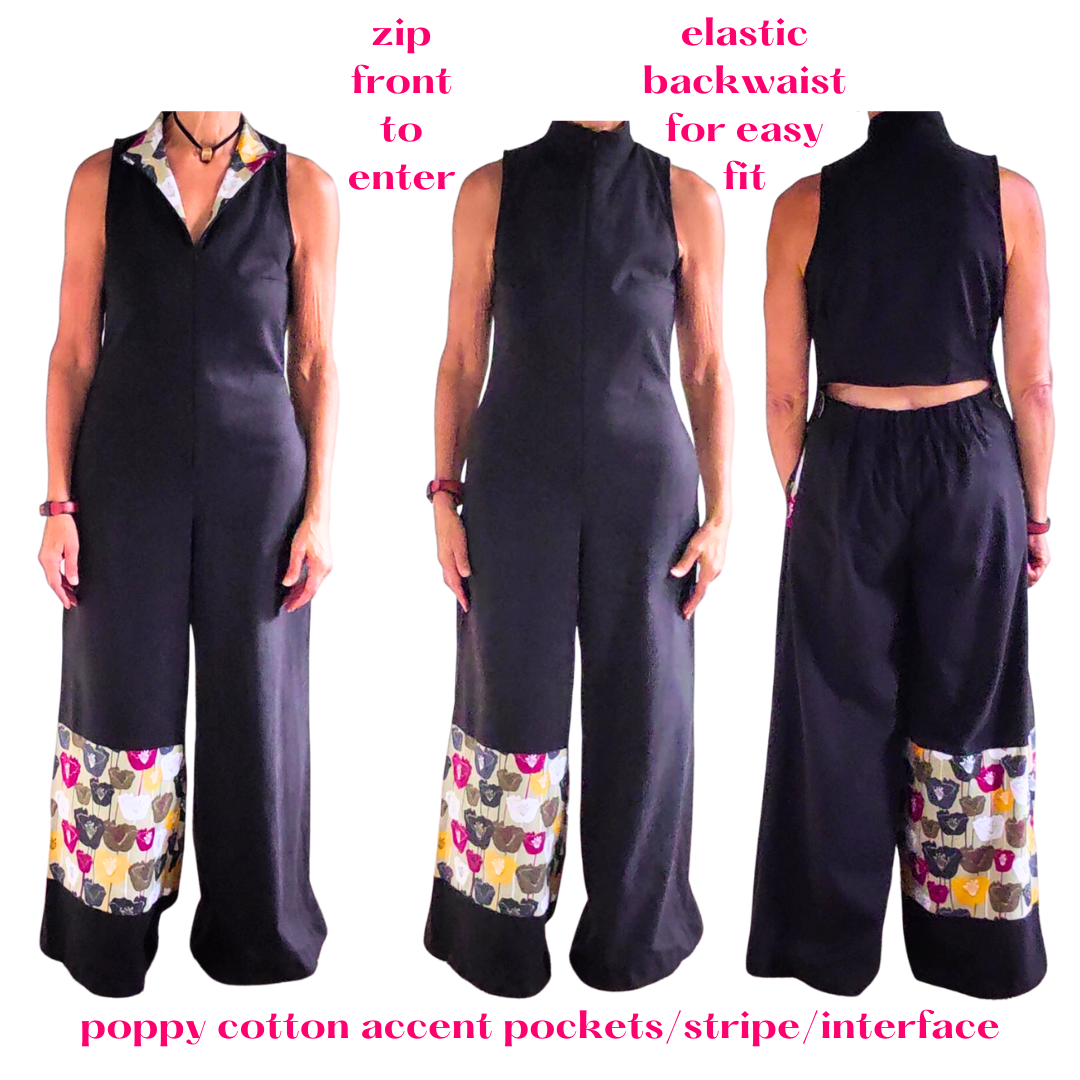 TessaH / Black / Perfectly Poppy